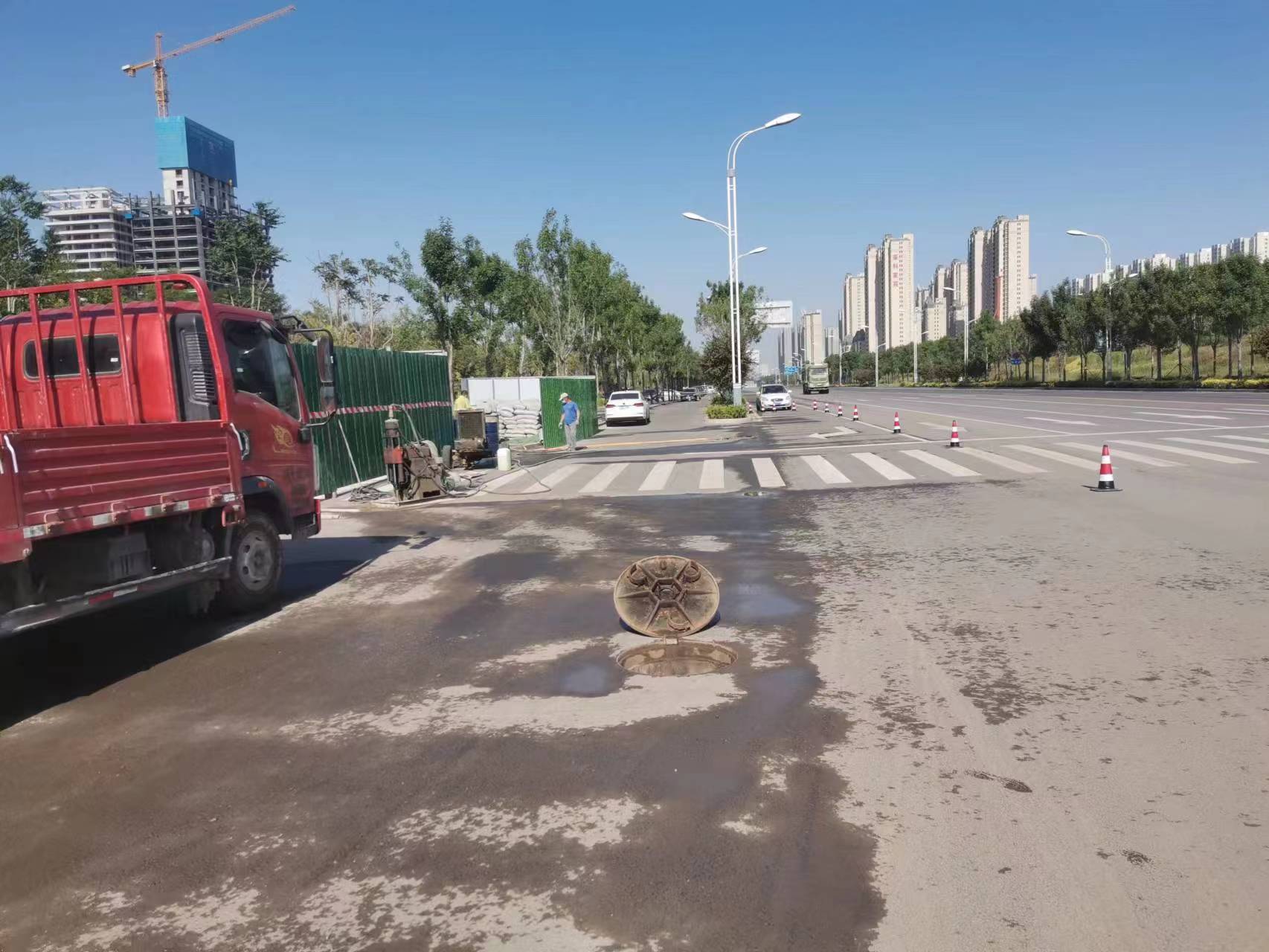 于洪路面地基沉降注浆